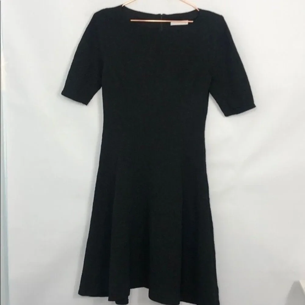 London Times Damask Fit&Flair Dress Like New M RM-A - Picture 3 of 5